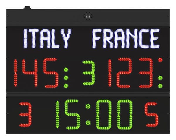 Favero Multrisport scoreboard scoreboard