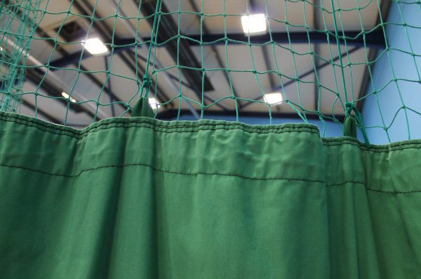 Division netting in a School from sports equipment supplies